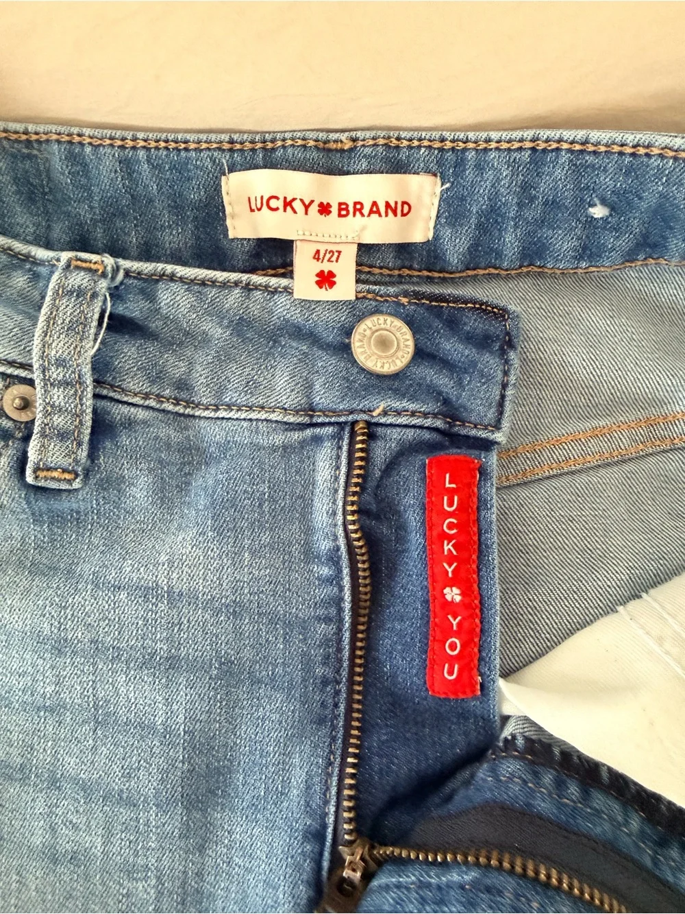 Lucky Brand Midi Jean Skirt